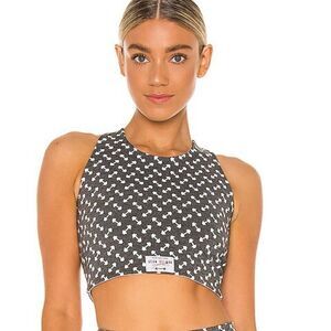 NWT Adam Selman Sport Racer Crop Top Revolve